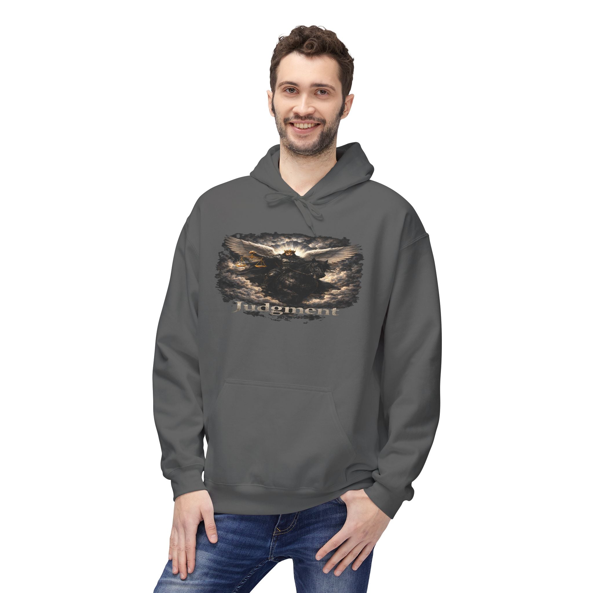 The black horse from Revelation 6:5-6-judgment Print Pullover
