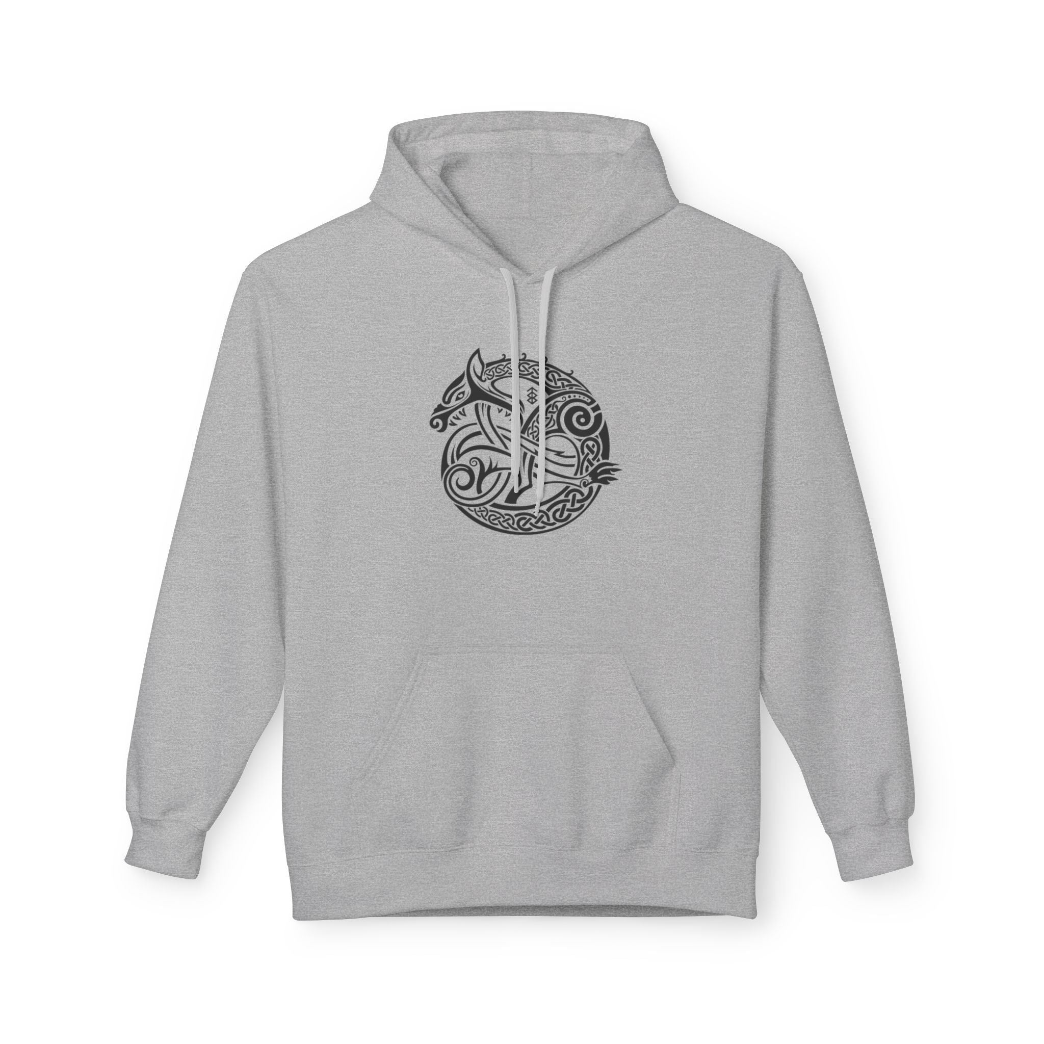 Celtic Wolf Knot Hoodie — The Wolf – A Symbol of Power, Destruction, and Loyalty