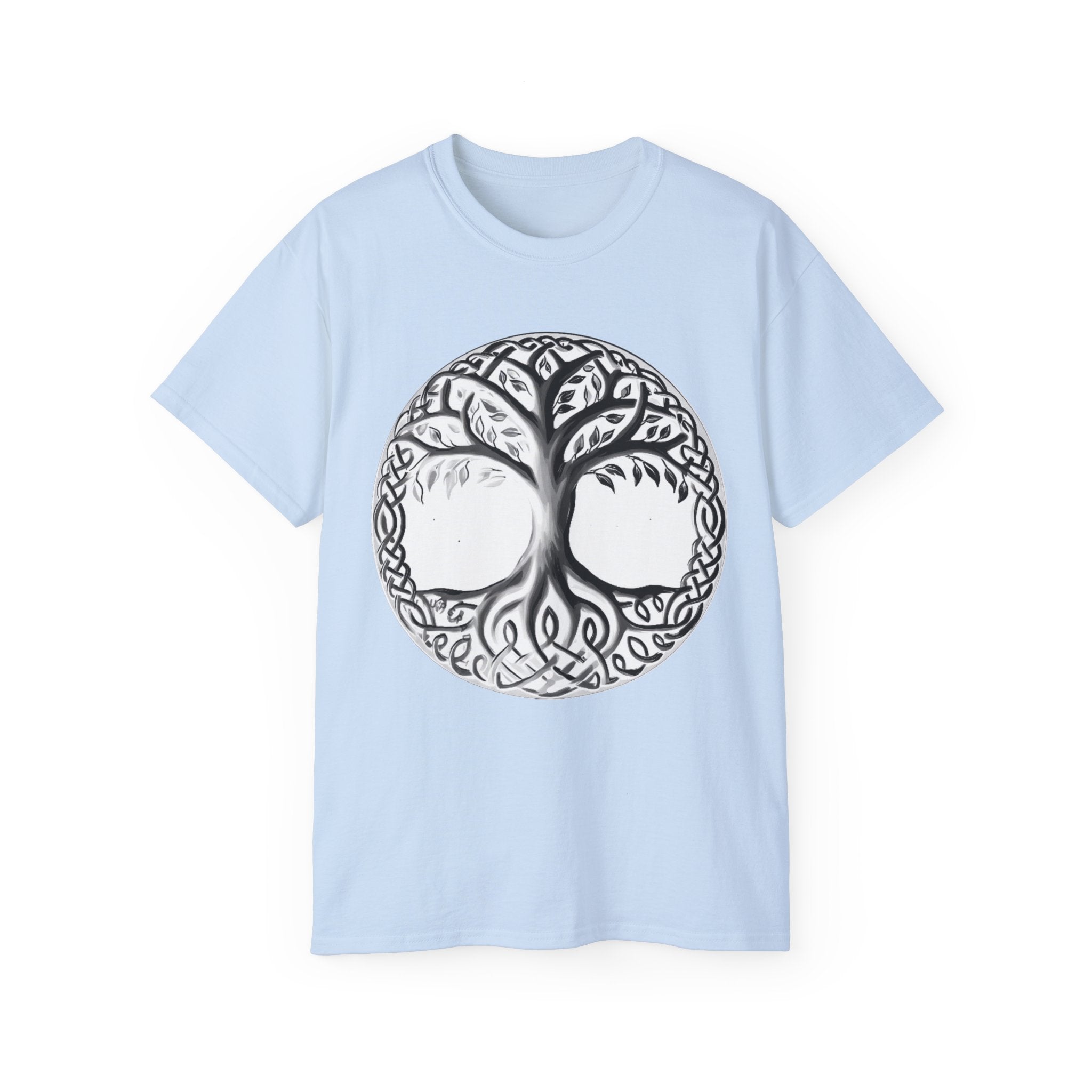 Yggdrasil – The Tree of Life CottonT-Shirt — Celtic Roots Graphic Tee