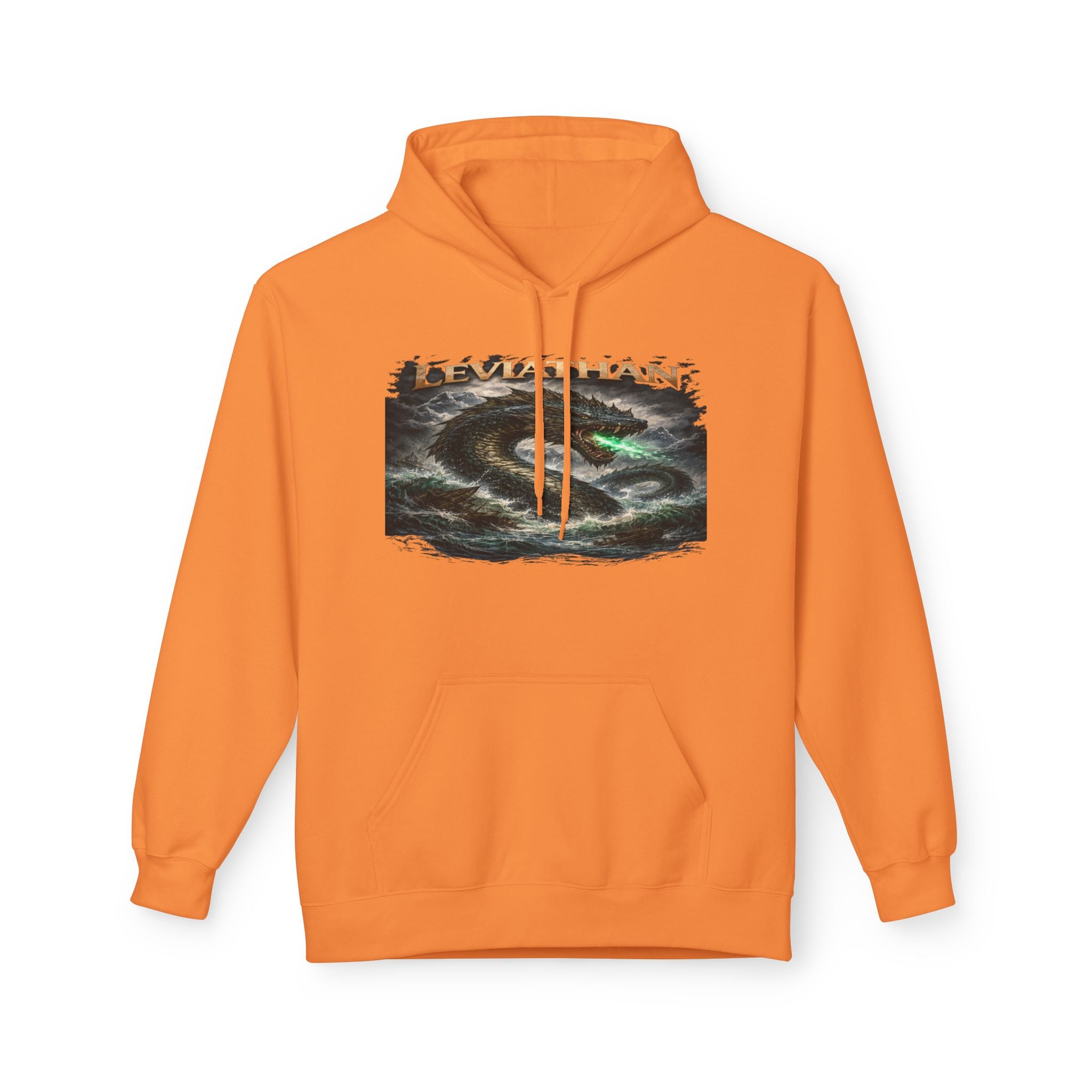 Leviarhan Hoodie — Coastal Wave Graphic Pullover