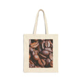 Coffee Beans Canvas Tote Bag — Reusable Grocery & Market Bag