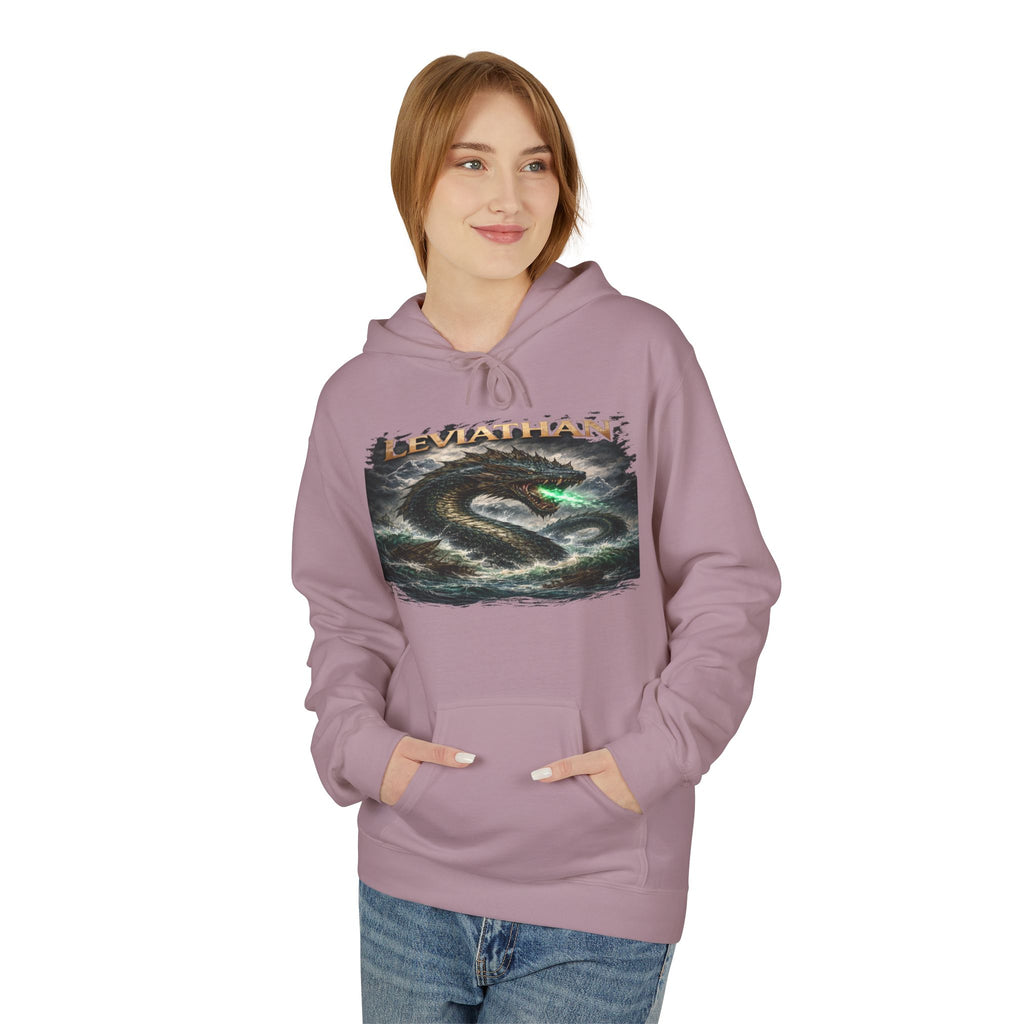 Leviarhan Hoodie — Coastal Wave Graphic Pullover