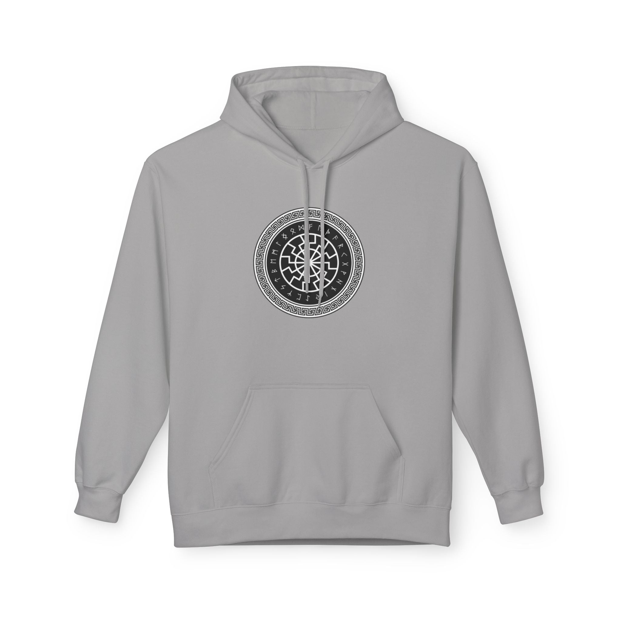 A Symbol of Luck in Norse Culture-Hoodie — Geometric Spiritual Graphic