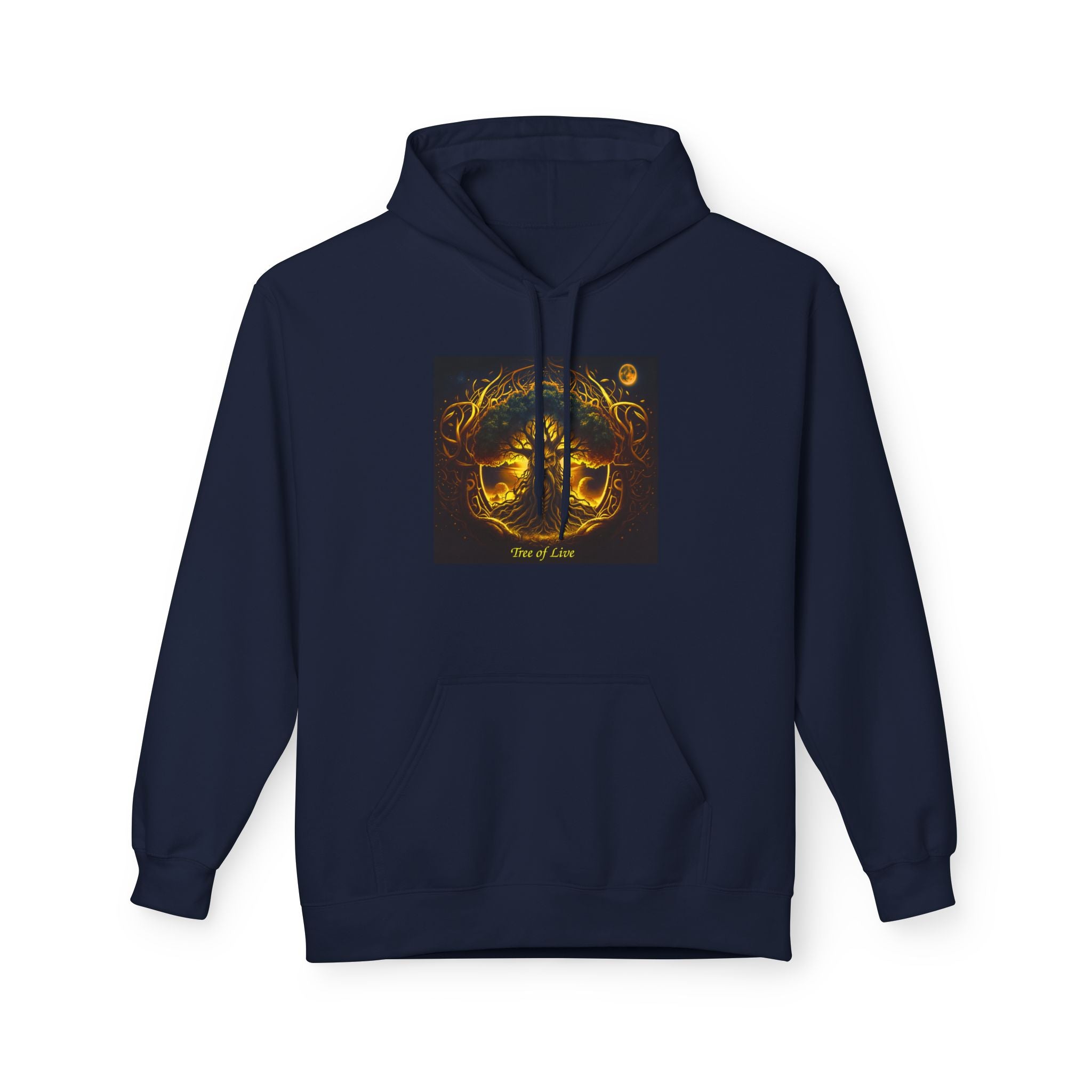 Yggdrasil, the Tree of Life  Hoodie — Mystical Nature Graphic Sweatshirt