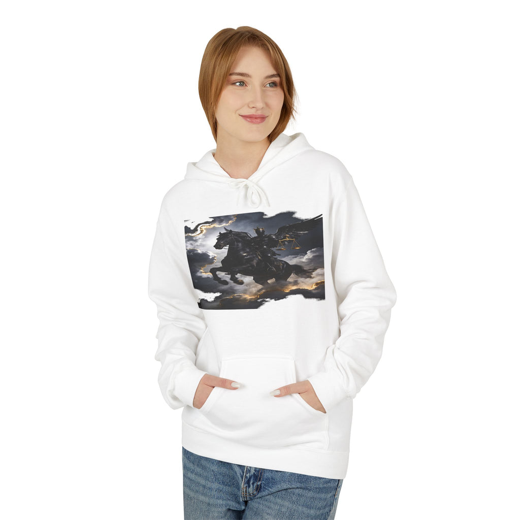 Apocalypse  Revelation (6:1–8)  A black horse! Its rider was holding a pair of scales in his hand. - Graphic Pullover