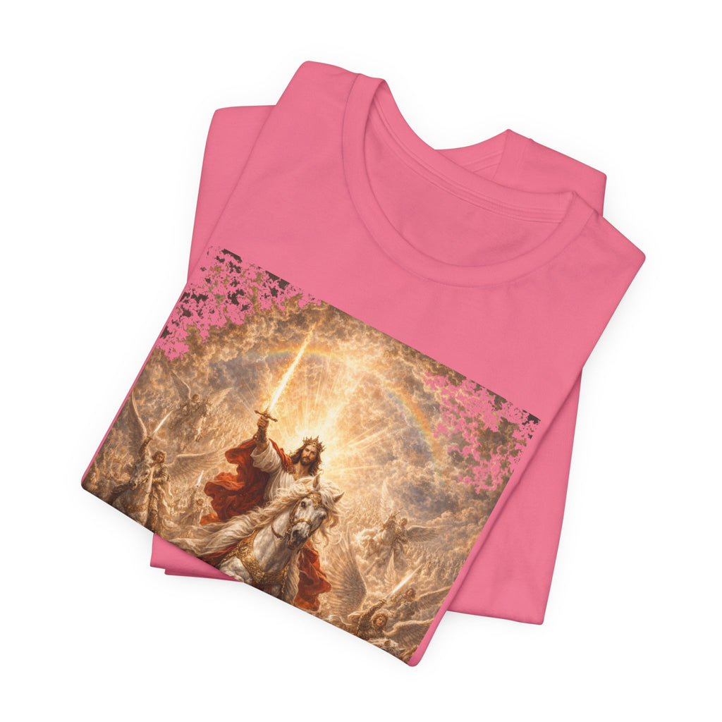 Revelation 19:11-21 Christian Jesus on White Horse T‑Shirt — Resurrection / Second Coming Graphic Tee Revelation