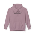 Hoodie — "Sheep Follow! Men Lead!" Minimalist Statement Pullover