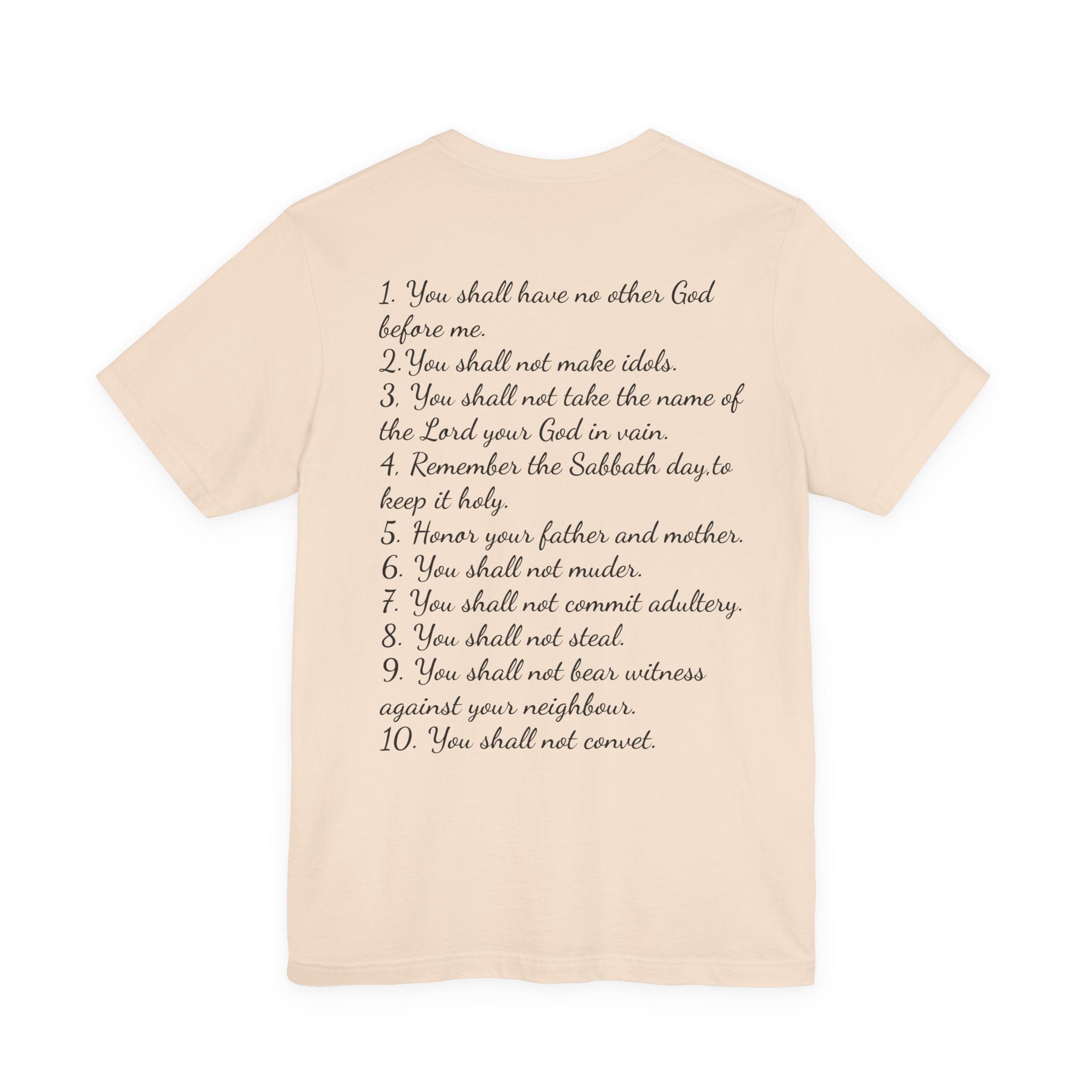 The 10 Commandment- Short Sleeve Tee
