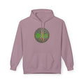 Yggdrasil, the Tree of Life Cotton Hoodie — Green Nature Mandala Pullover