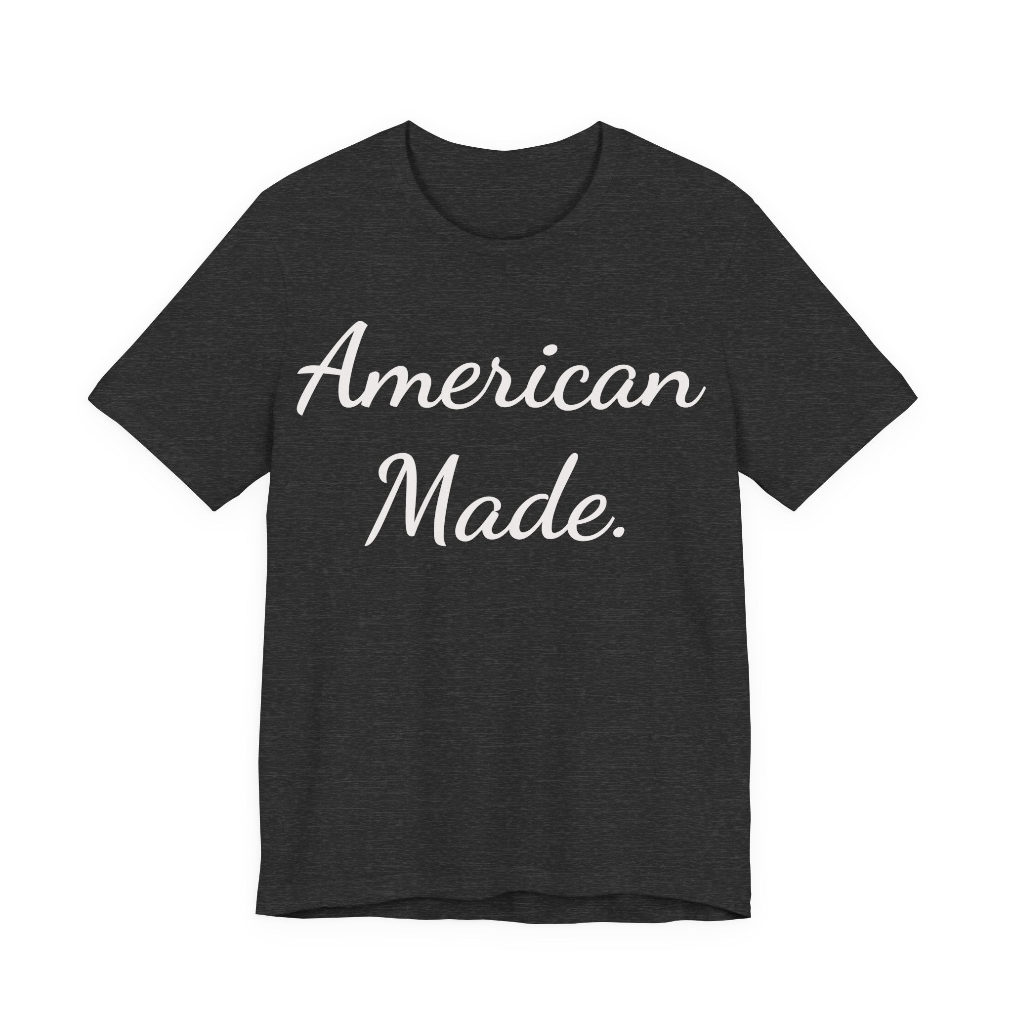 American Made T-Shirt — Patriotic Script Tee