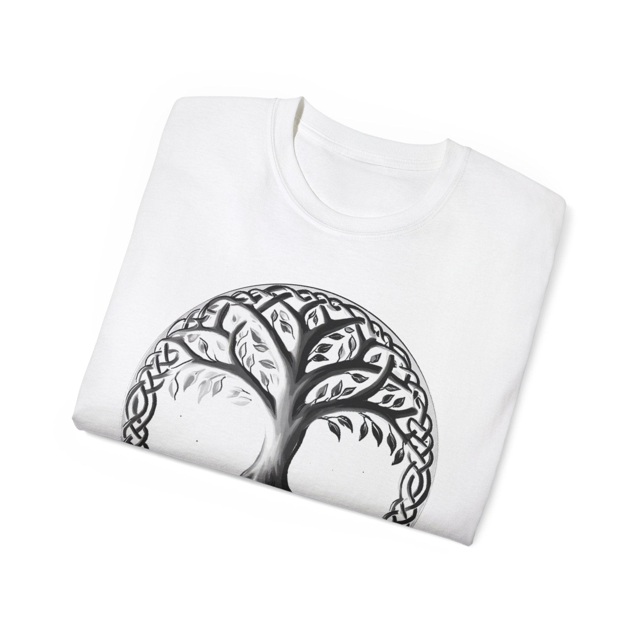 Yggdrasil – The Tree of Life CottonT-Shirt — Celtic Roots Graphic Tee
