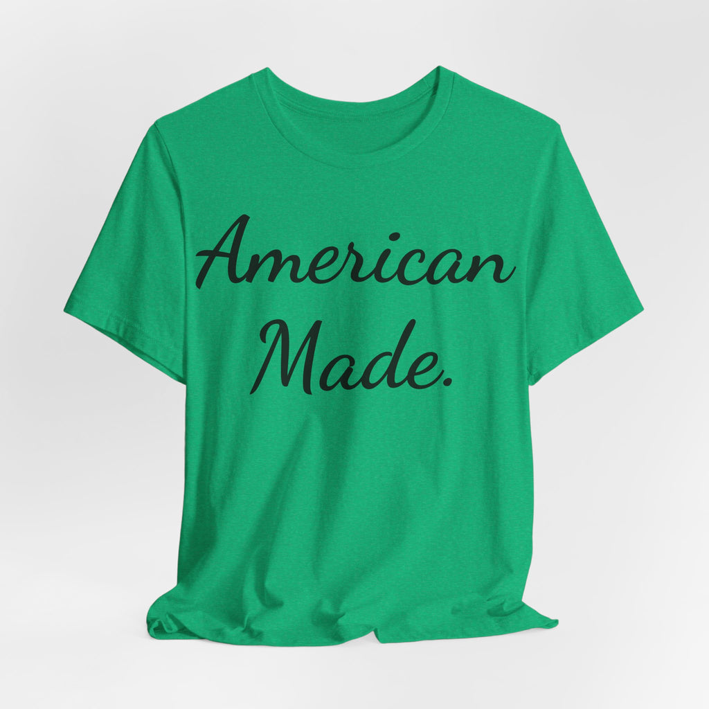 American Made T‑Shirt - Patriotic Script Tee