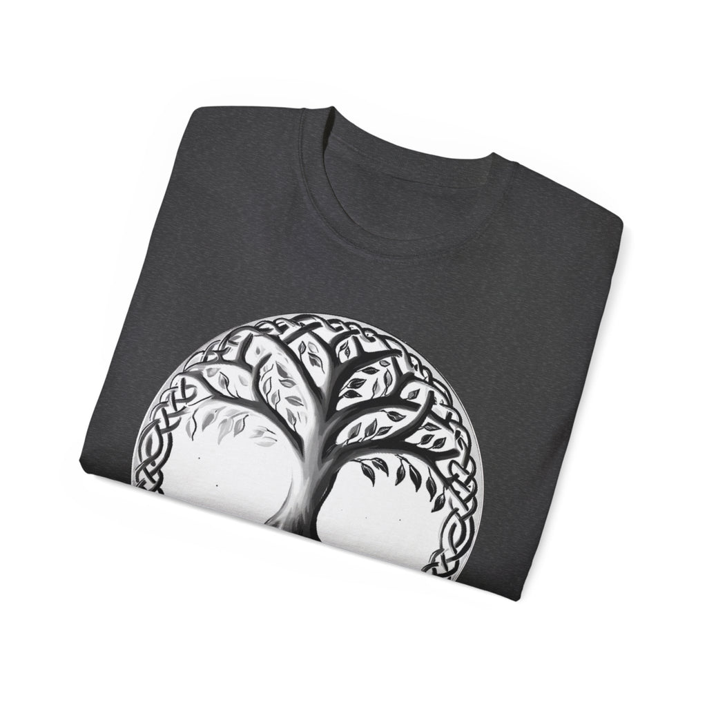 Yggdrasil – The Tree of Life CottonT-Shirt — Celtic Roots Graphic Tee