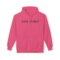 Anti-Woke Hoodie — Minimalist Political Statement Pullover