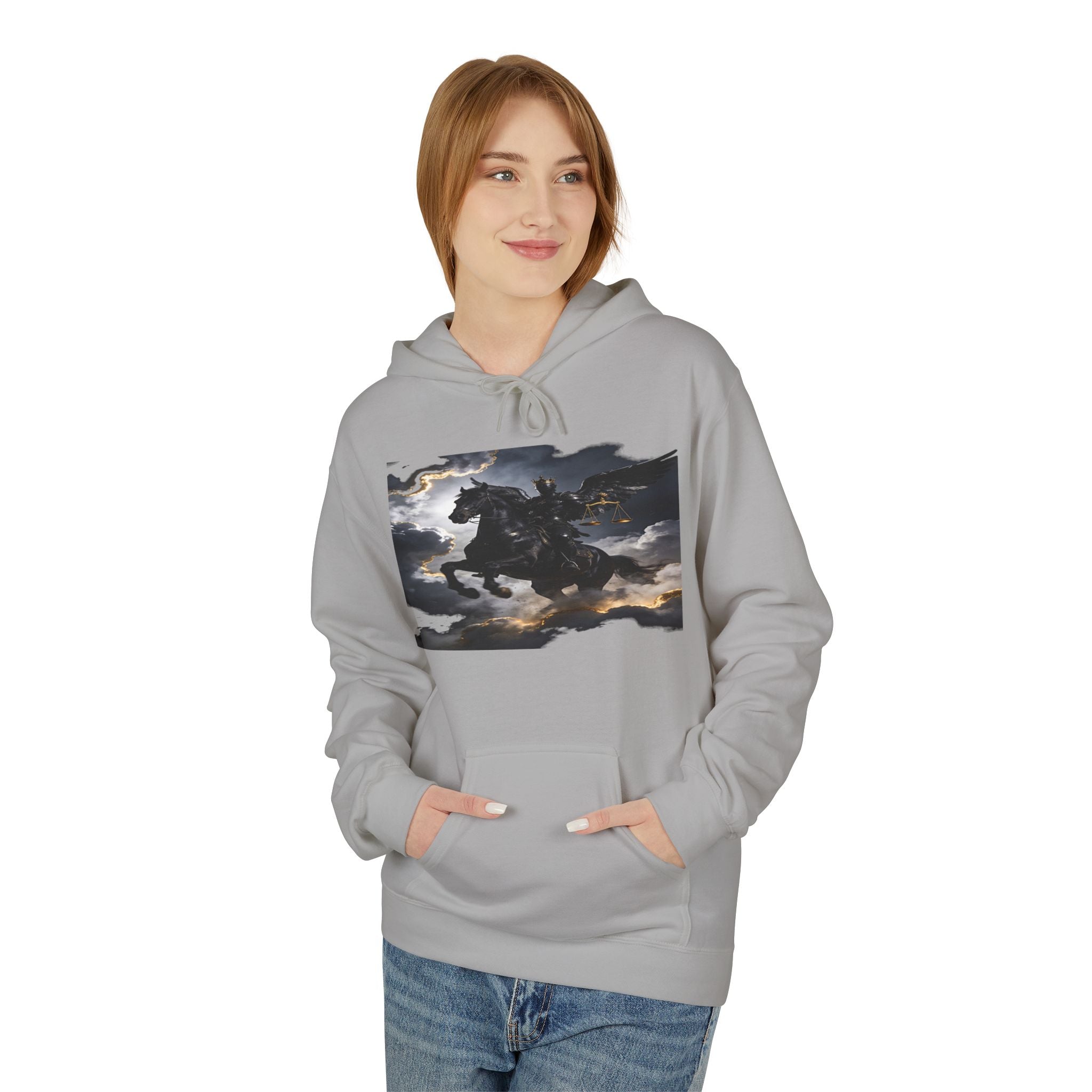 Apocalypse  Revelation (6:1–8)  A black horse! Its rider was holding a pair of scales in his hand. - Graphic Pullover