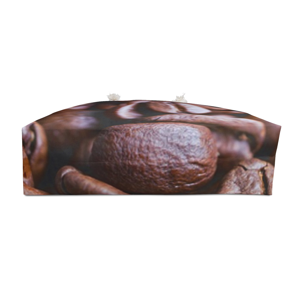 Coffee Bean Weekender Bag – Large Travel Tote for Coffee Lovers