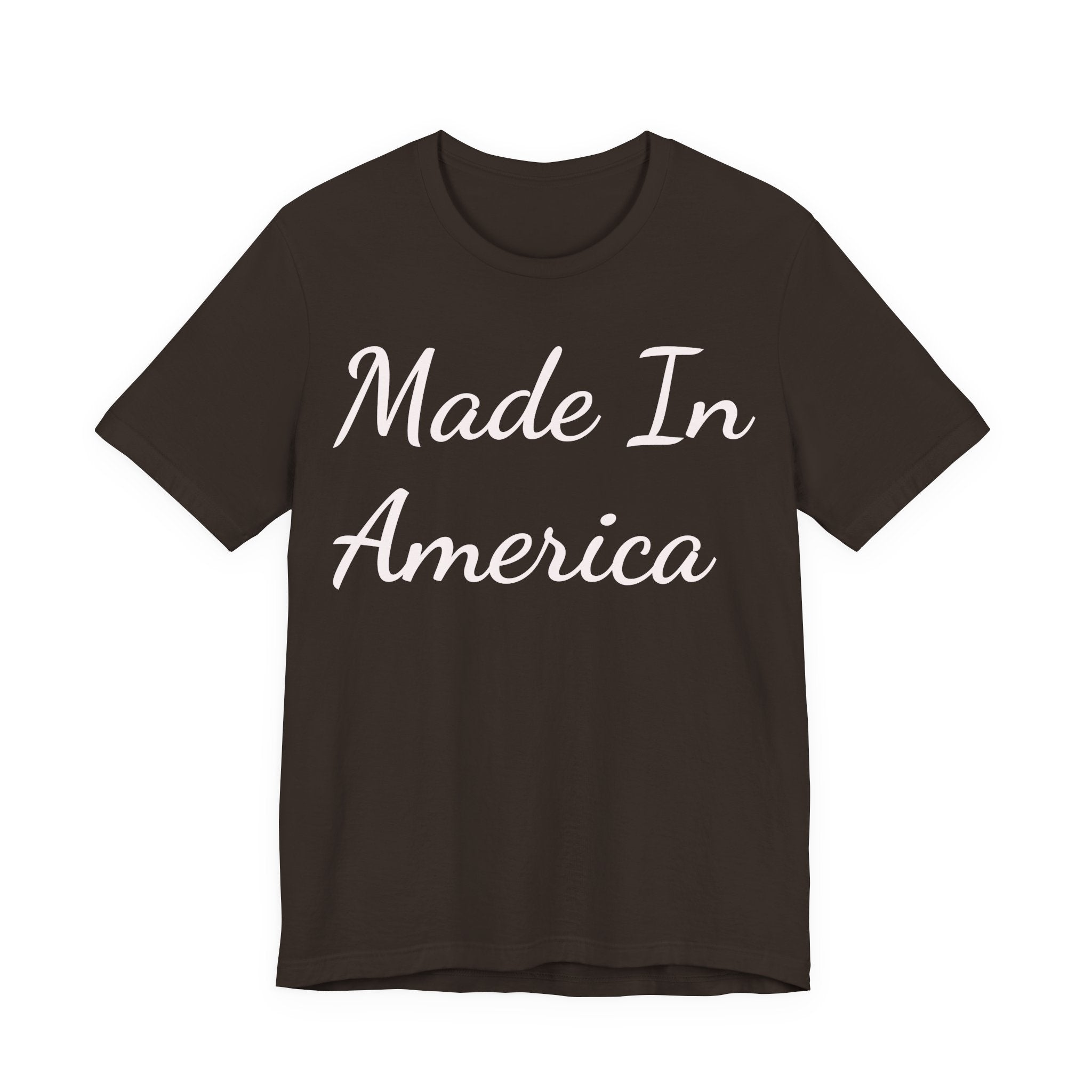 Made In America Tee — Patriotic Short Sleeve T-Shirt