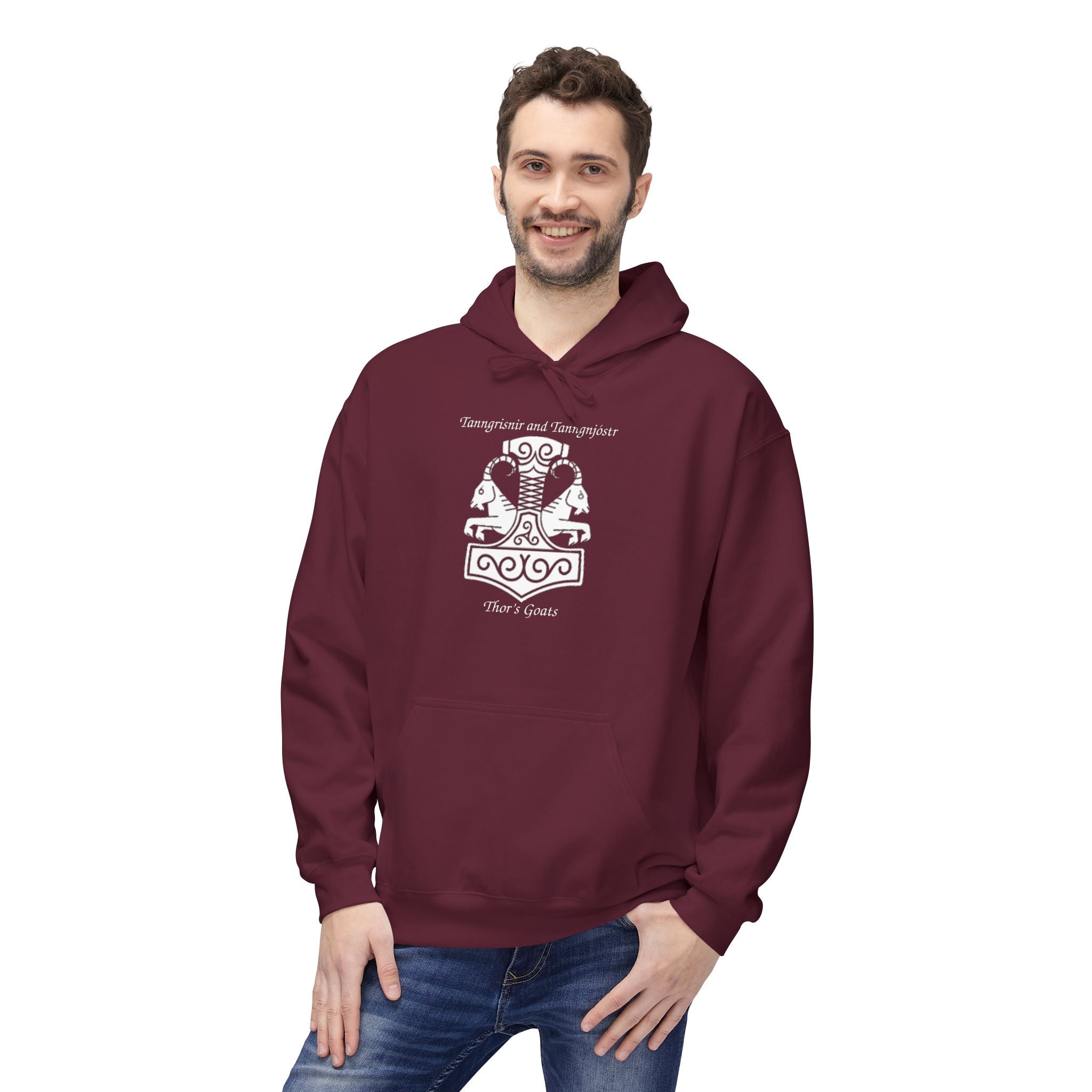 Tanngrisnir and Tanngnjóstr Thors Goats- Hoodie