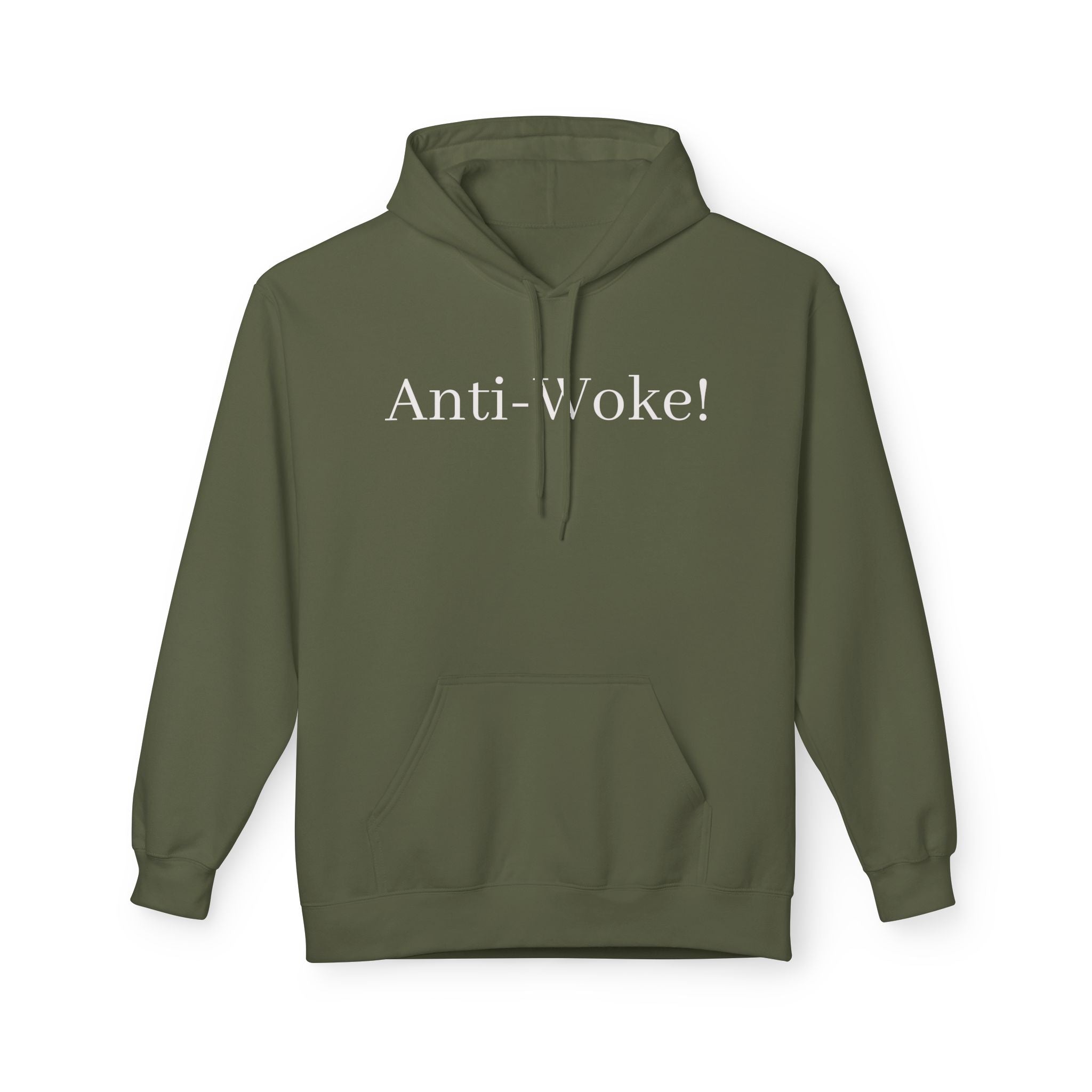 Anti-Woke Softstyle Fleece Hoodie