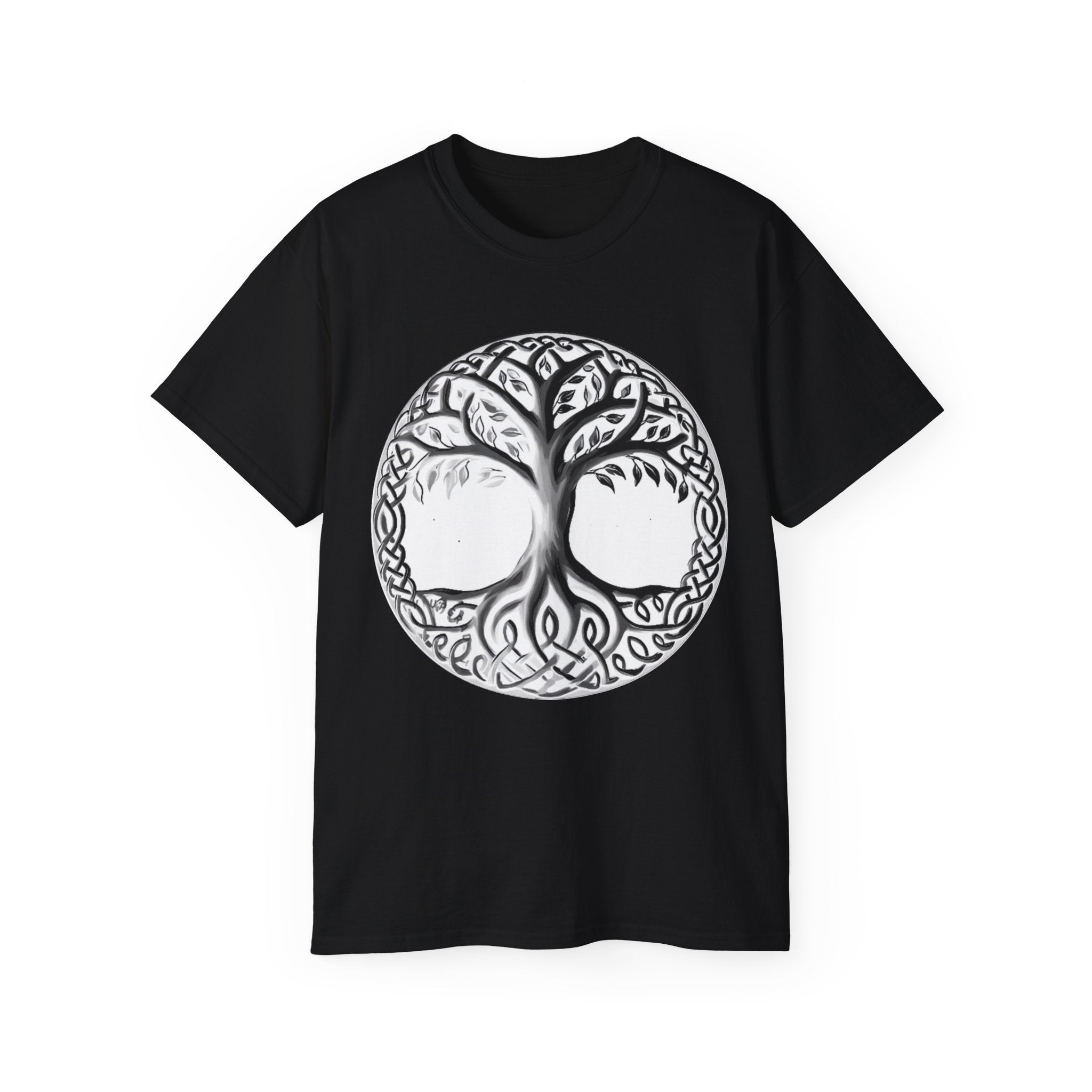 Yggdrasil – The Tree of Life CottonT-Shirt — Celtic Roots Graphic Tee