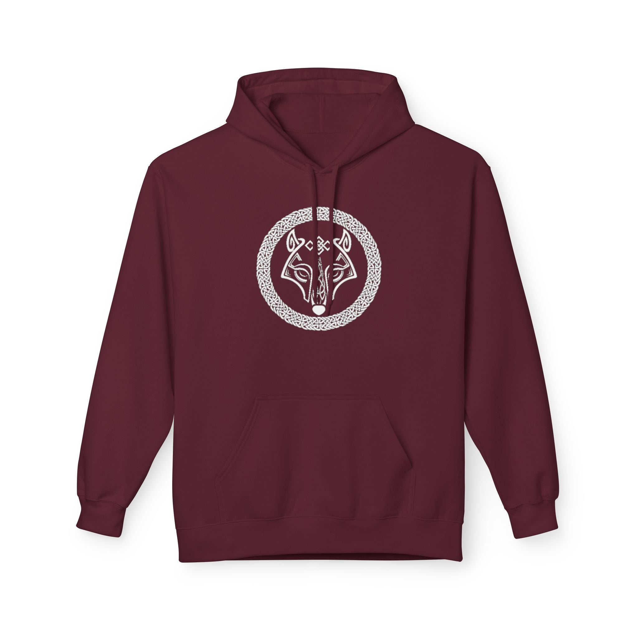 Wolf Knot Celtic Hoodie — Norse Viking Tribal -The Wolf – A Symbol of Power, Destruction, and Loyalty