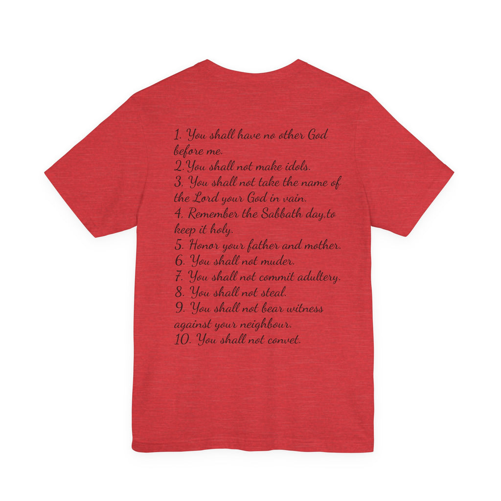 The 10 Commandment- Short Sleeve Tee