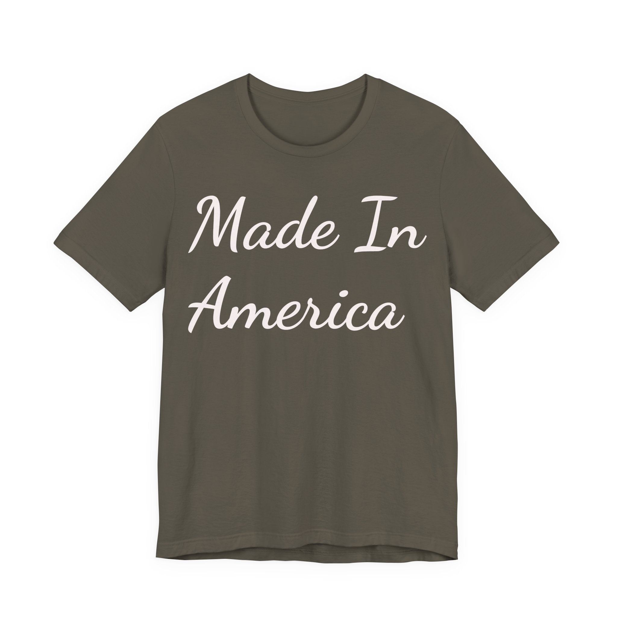 Made In America Tee — Patriotic Short Sleeve T-Shirt