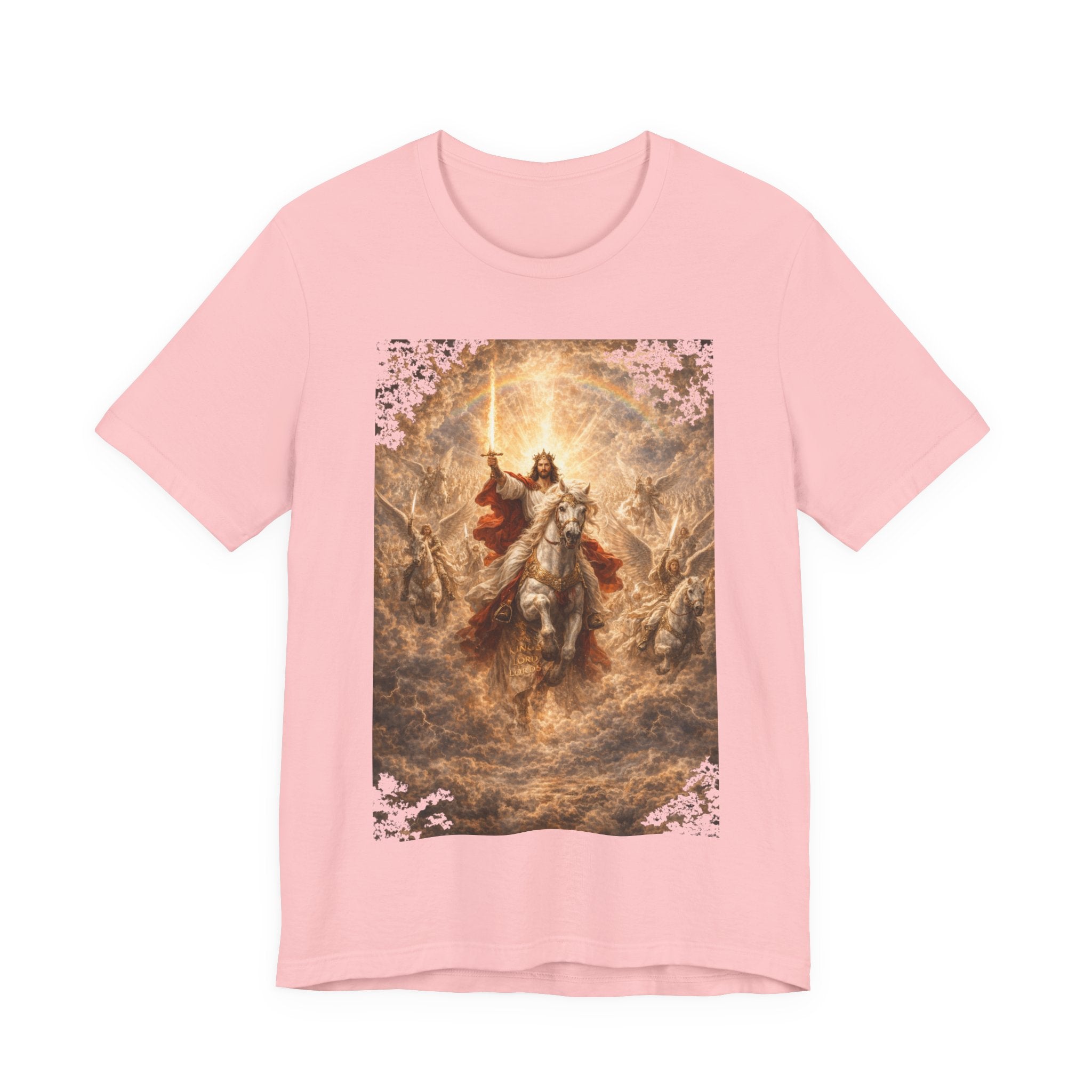 Revelation 19:11-21 Christian Jesus on White Horse T‑Shirt — Resurrection / Second Coming Graphic Tee Revelation