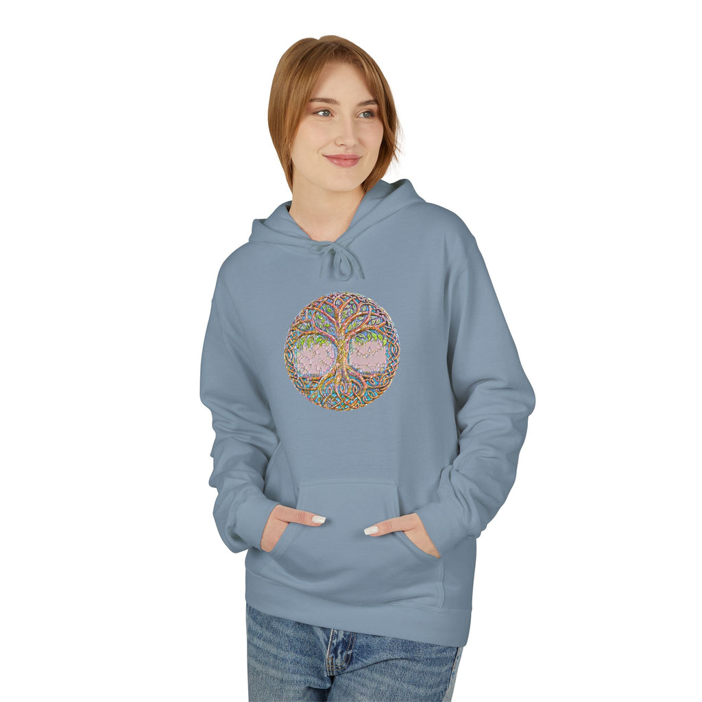 Yggdrasil, the Tree of Life-Cotton Hoodie