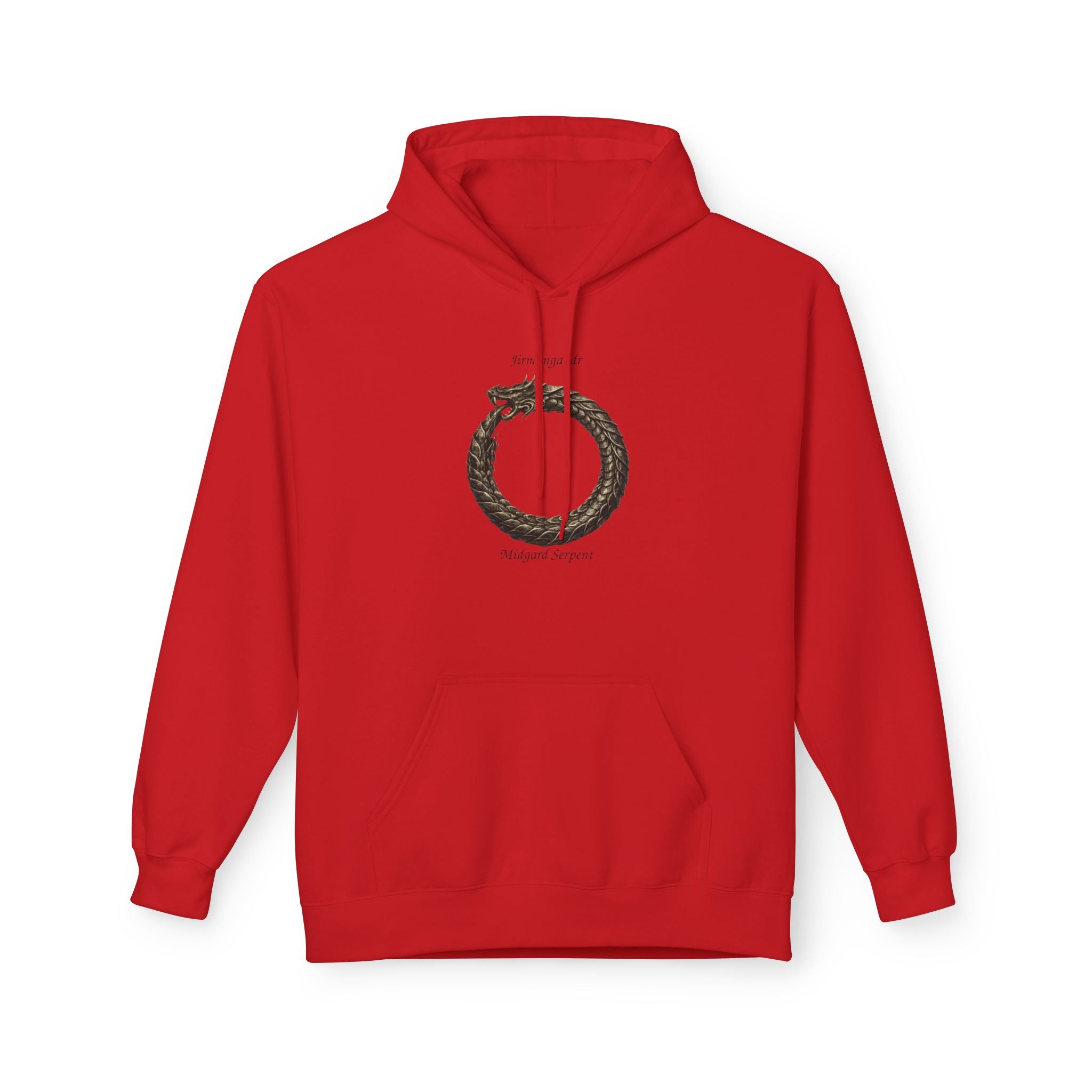The Serpent – Jörmungandr,Ouroboros Snake Hoodie — Viking Symbol