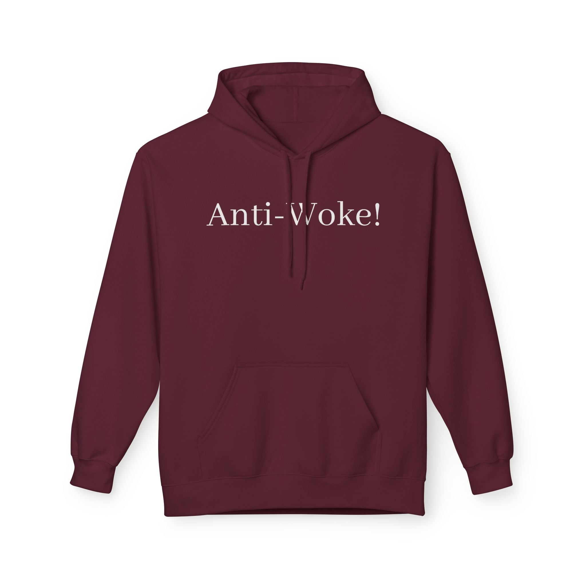 Anti-Woke Softstyle Fleece Hoodie
