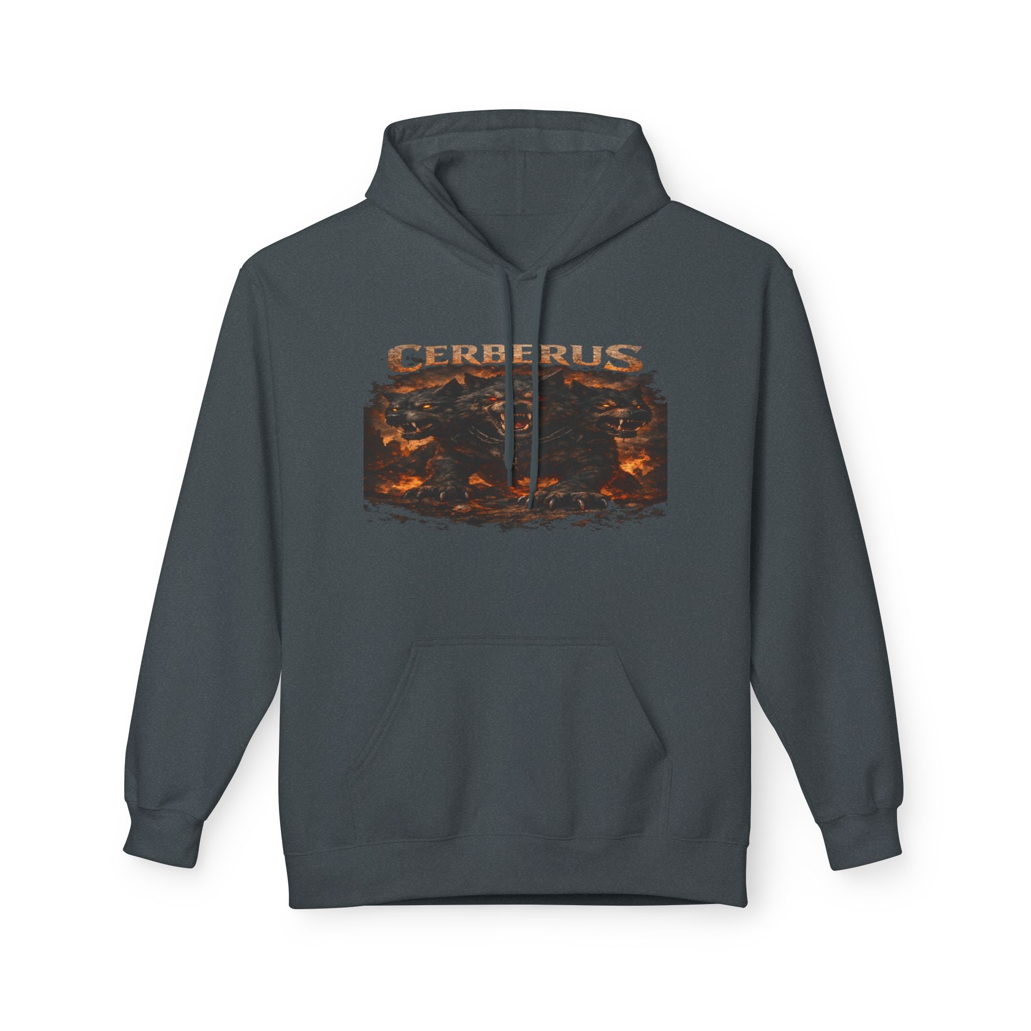Cerberus Fiery Three-Headed Dog Hoodie