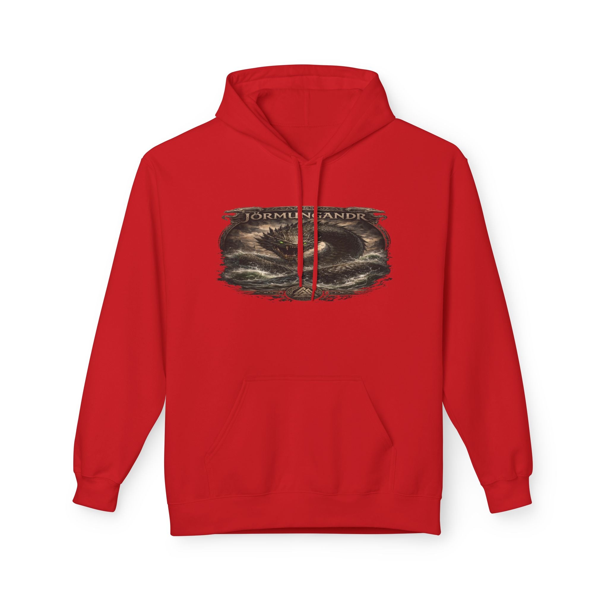 Jörmungandr is the Midgard serpent Viking Hoodie —