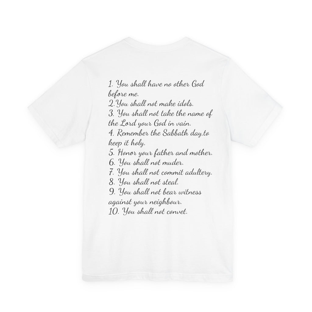 The 10 Commandment- Short Sleeve Tee