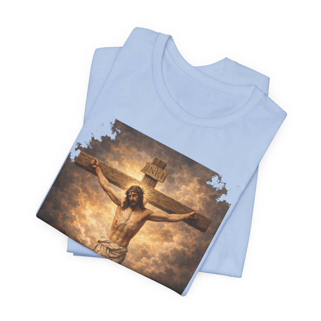 Crucifixion Jesus T‑Shirt — Religious Christian Graphic Tee for Easter & Faith