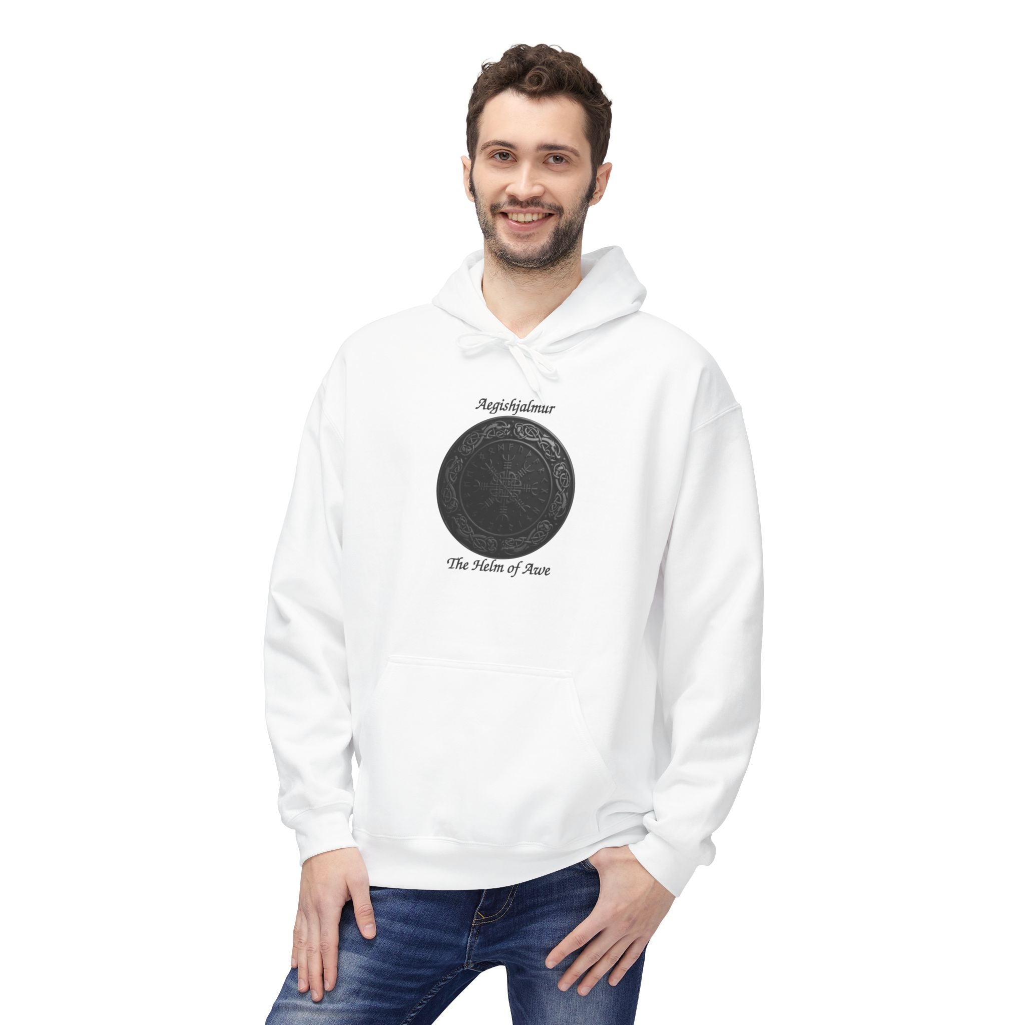 AegishjalmurThe Helm of Awe and Terror – Viking Symbols of protection. Hoodie