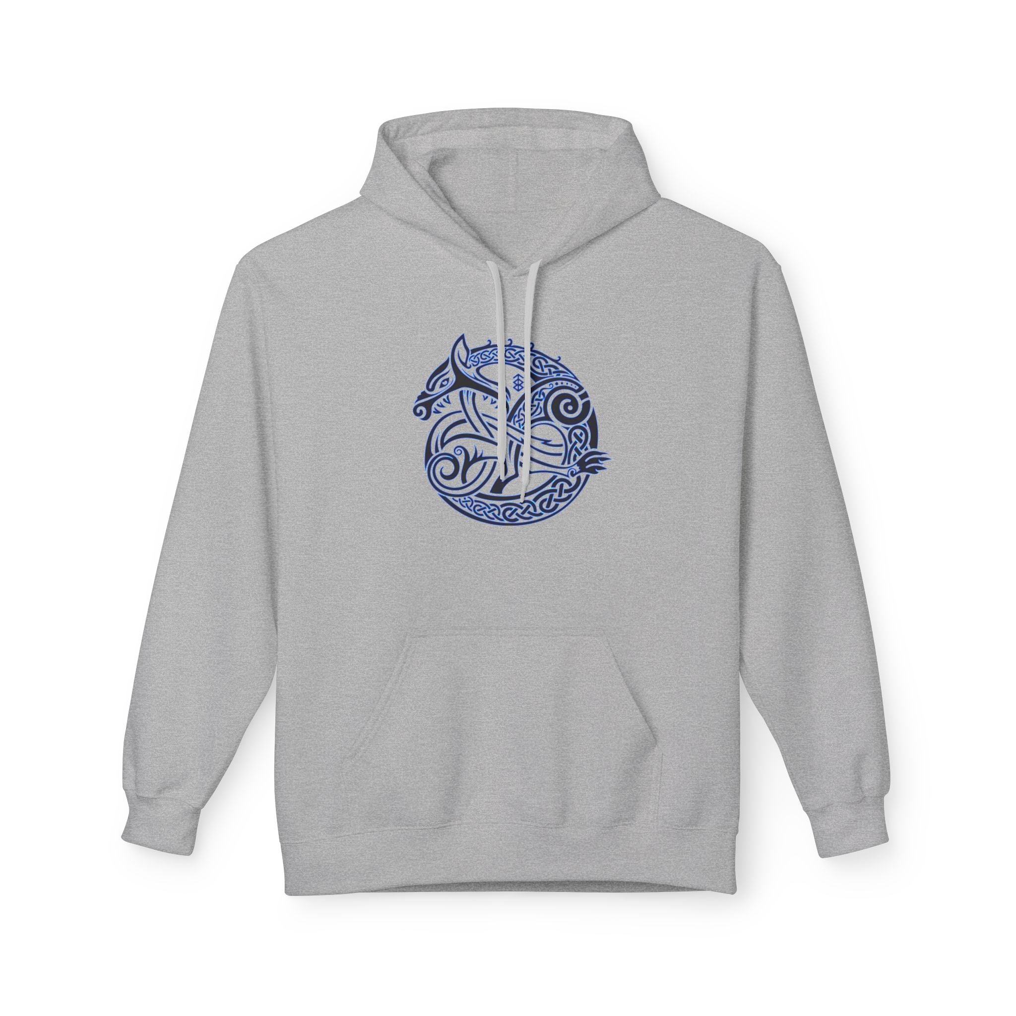 Celtic Wolf Circle Hoodie —The Wolf – A Symbol of Power, Destruction, and Loyalty