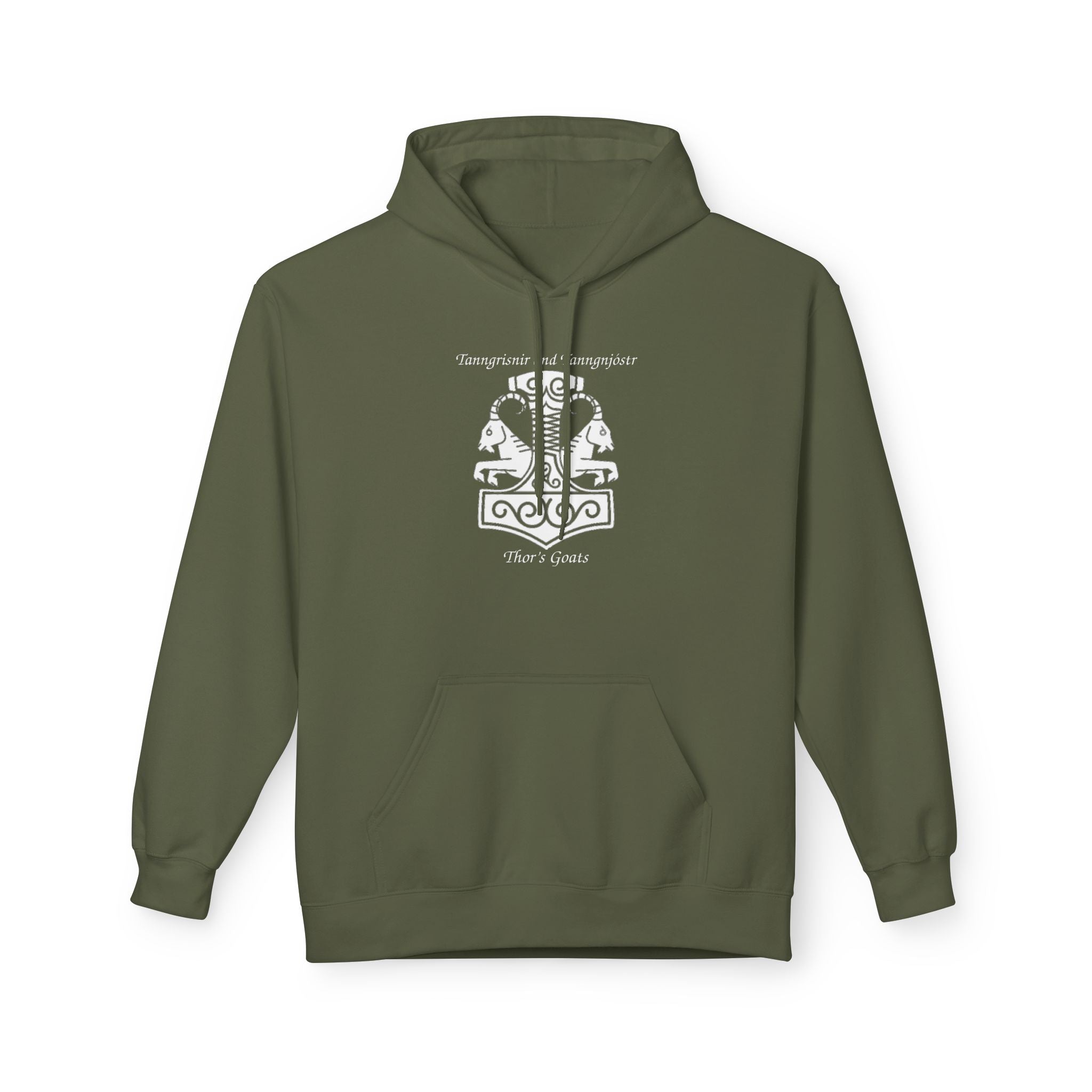 Tanngrisnir and Tanngnjóstr Thors Goats- Hoodie