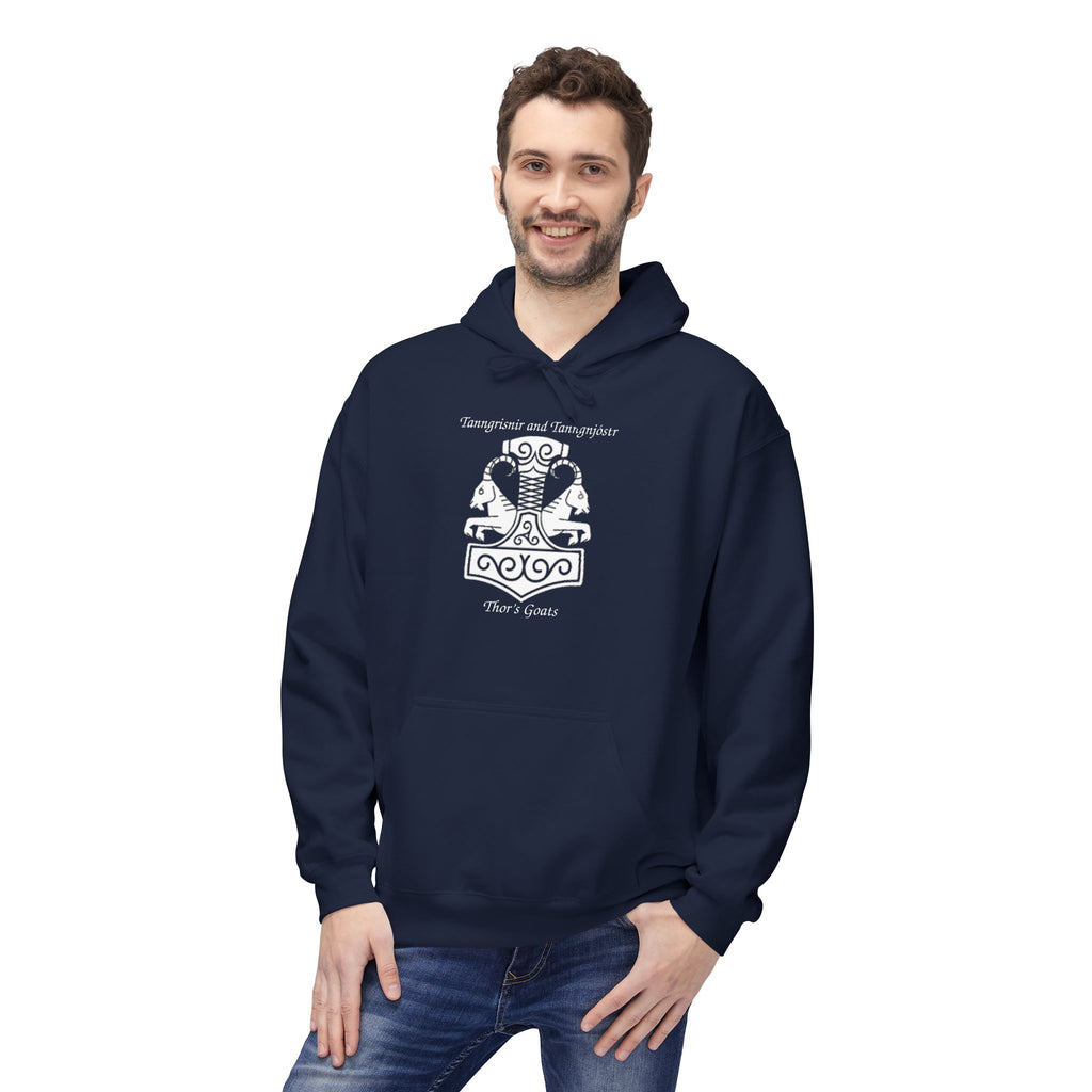 Tanngrisnir and Tanngnjóstr Thors Goats- Hoodie