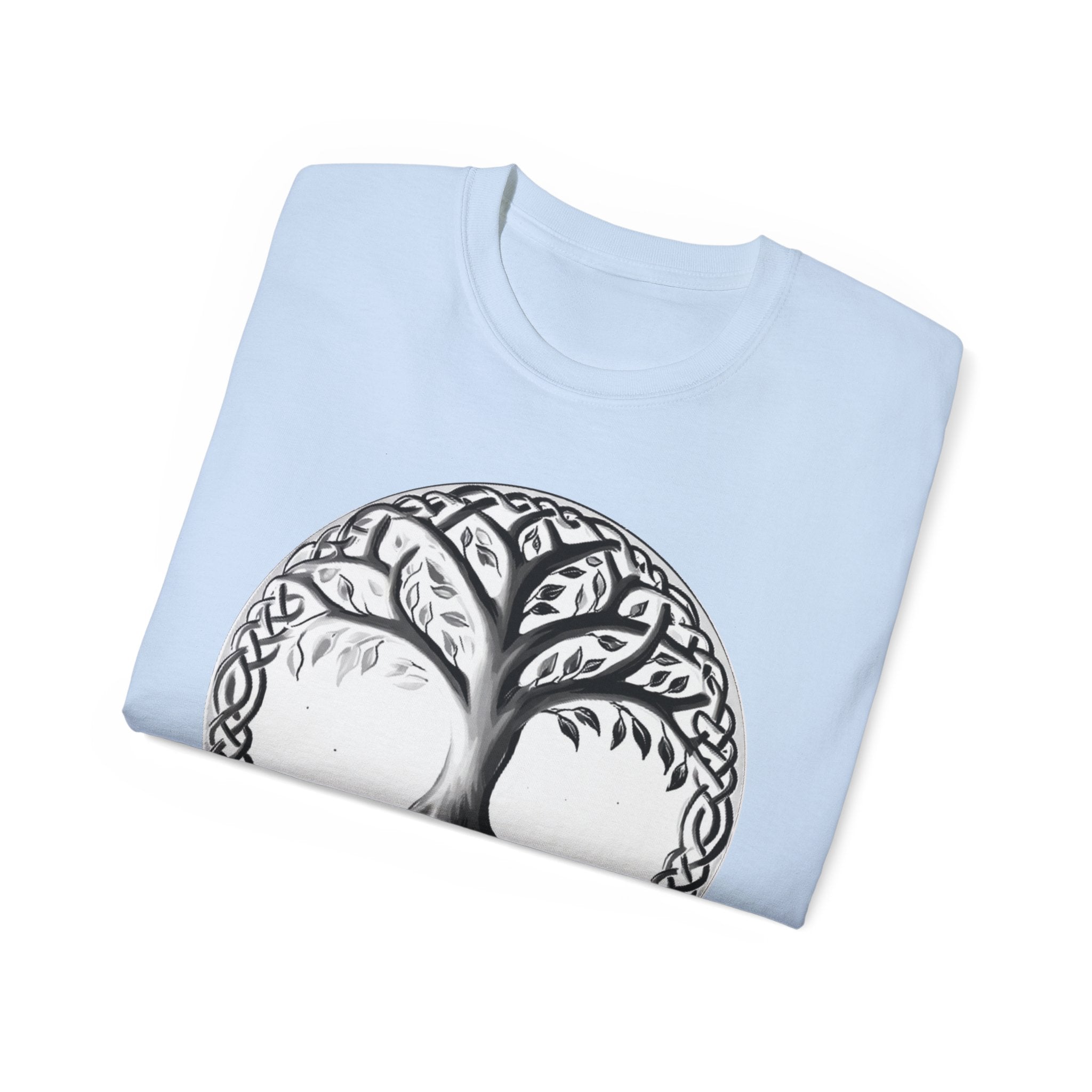 Yggdrasil – The Tree of Life CottonT-Shirt — Celtic Roots Graphic Tee