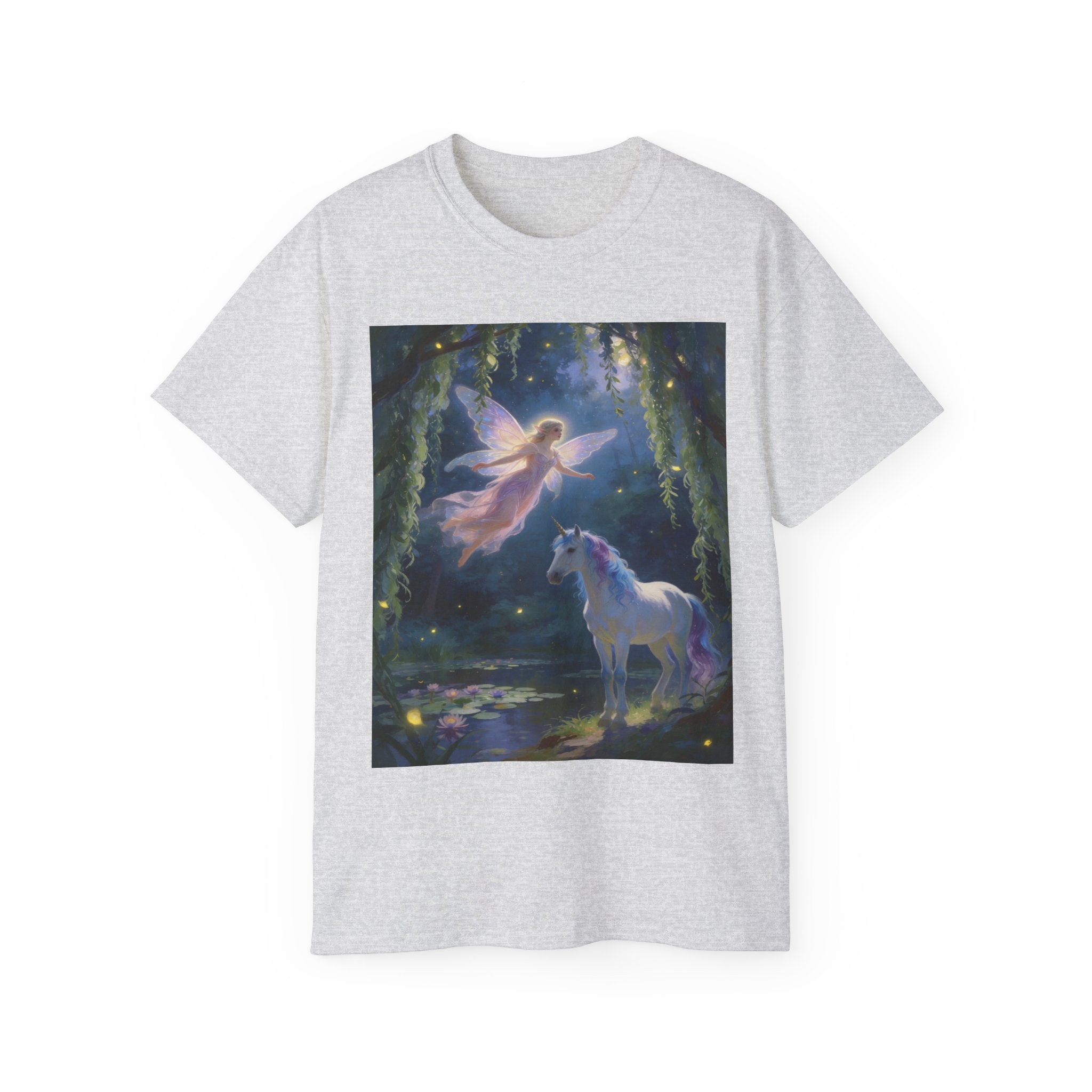 Fairy and Unicorn Cotton Tee