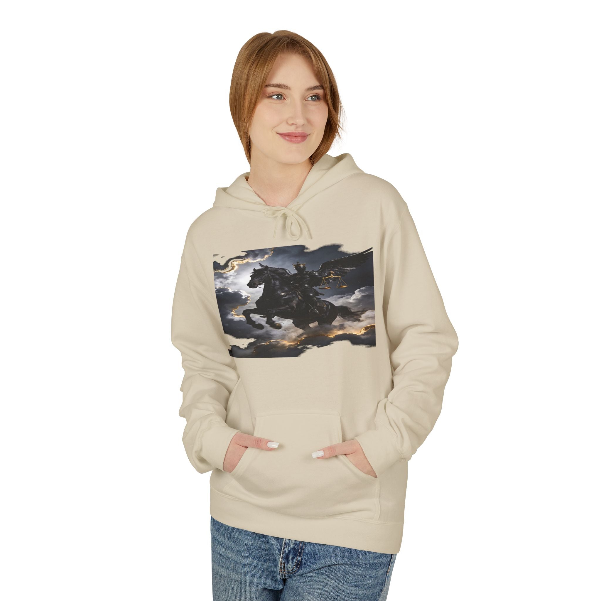 Apocalypse  Revelation (6:1–8)  A black horse! Its rider was holding a pair of scales in his hand. - Graphic Pullover