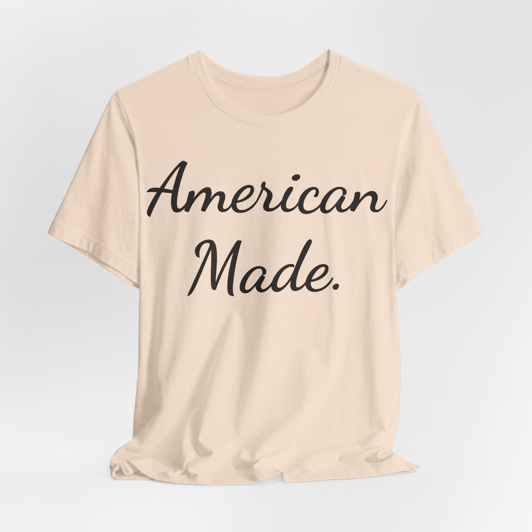 American Made T‑Shirt - Patriotic Script Tee