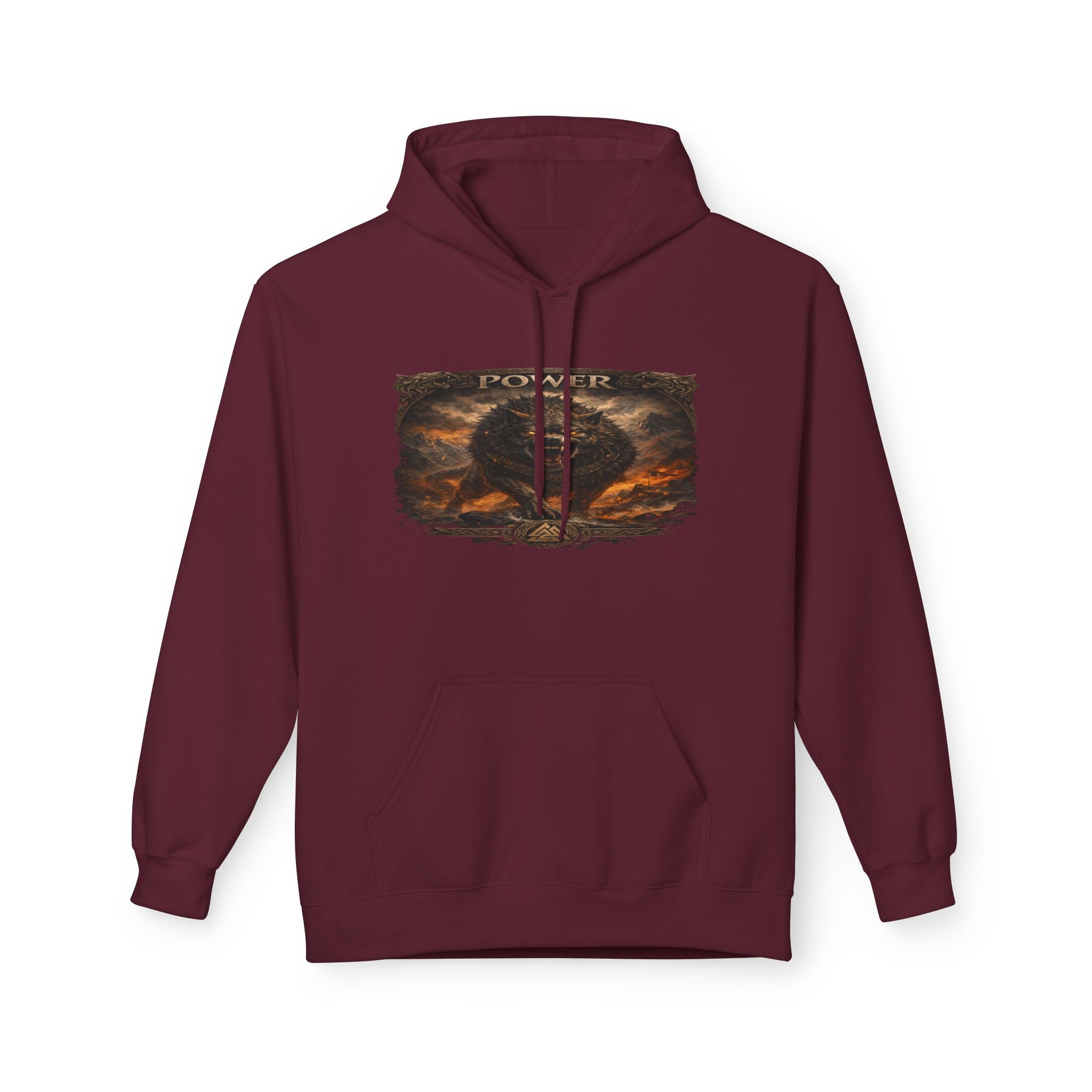 Fenrir is undoubtedly the strongest and most powerful wolf of all -Hoodie – Adventure Outdoors Pullover