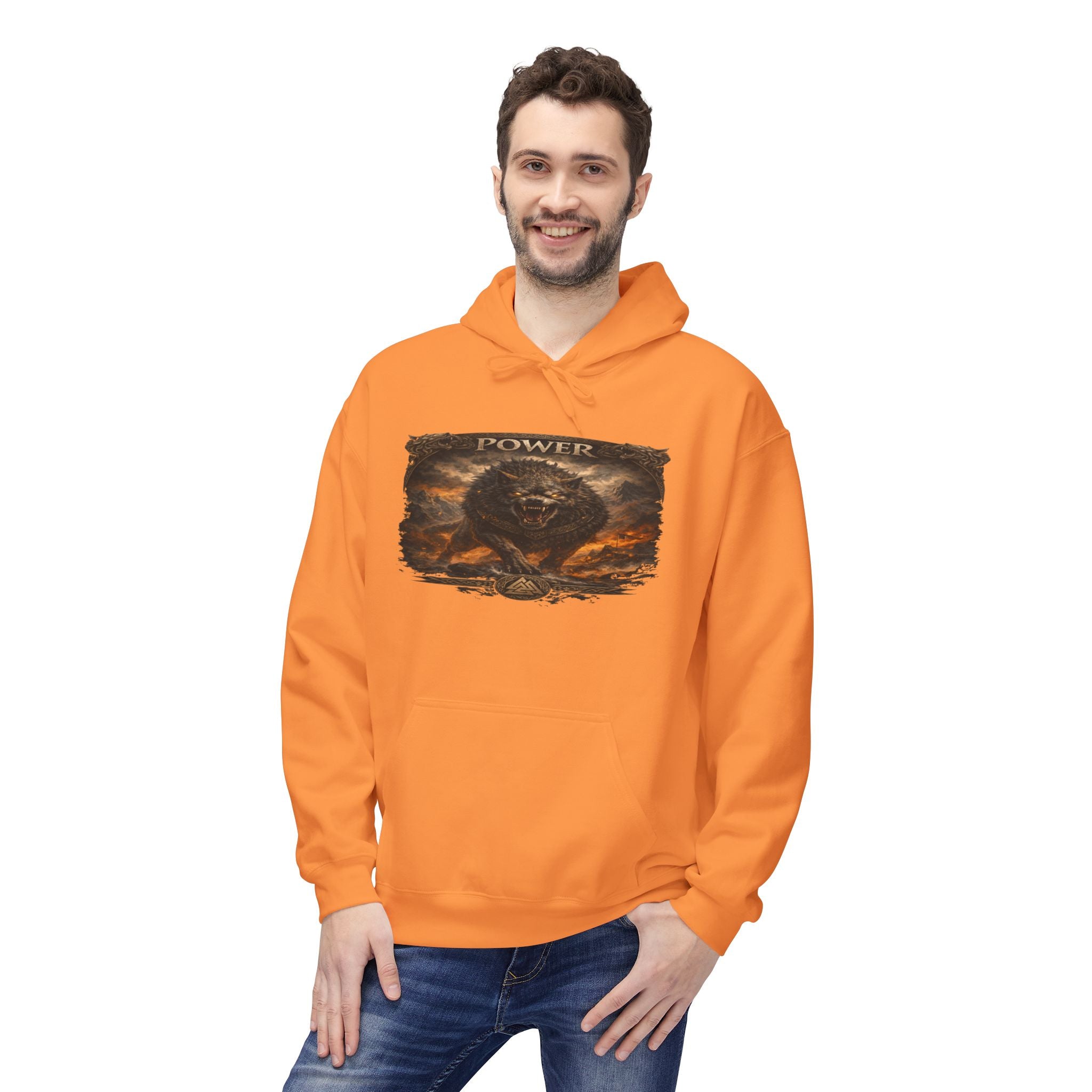 Fenrir is undoubtedly the strongest and most powerful wolf of all -Hoodie – Adventure Outdoors Pullover