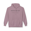 "Deuteronomy 31:6" Inspirational Scripture Hoodie (Be Strong and Courageous)