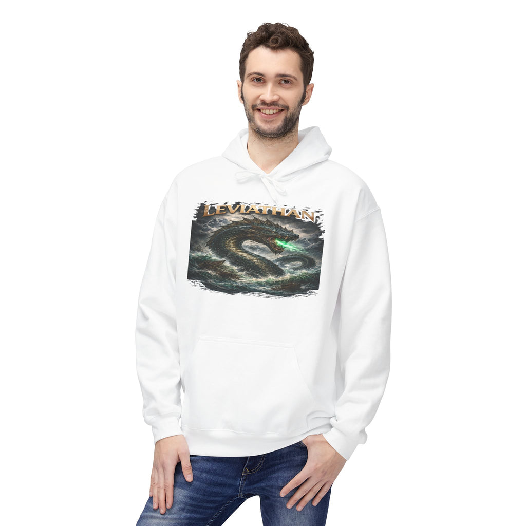 Leviarhan Hoodie — Coastal Wave Graphic Pullover
