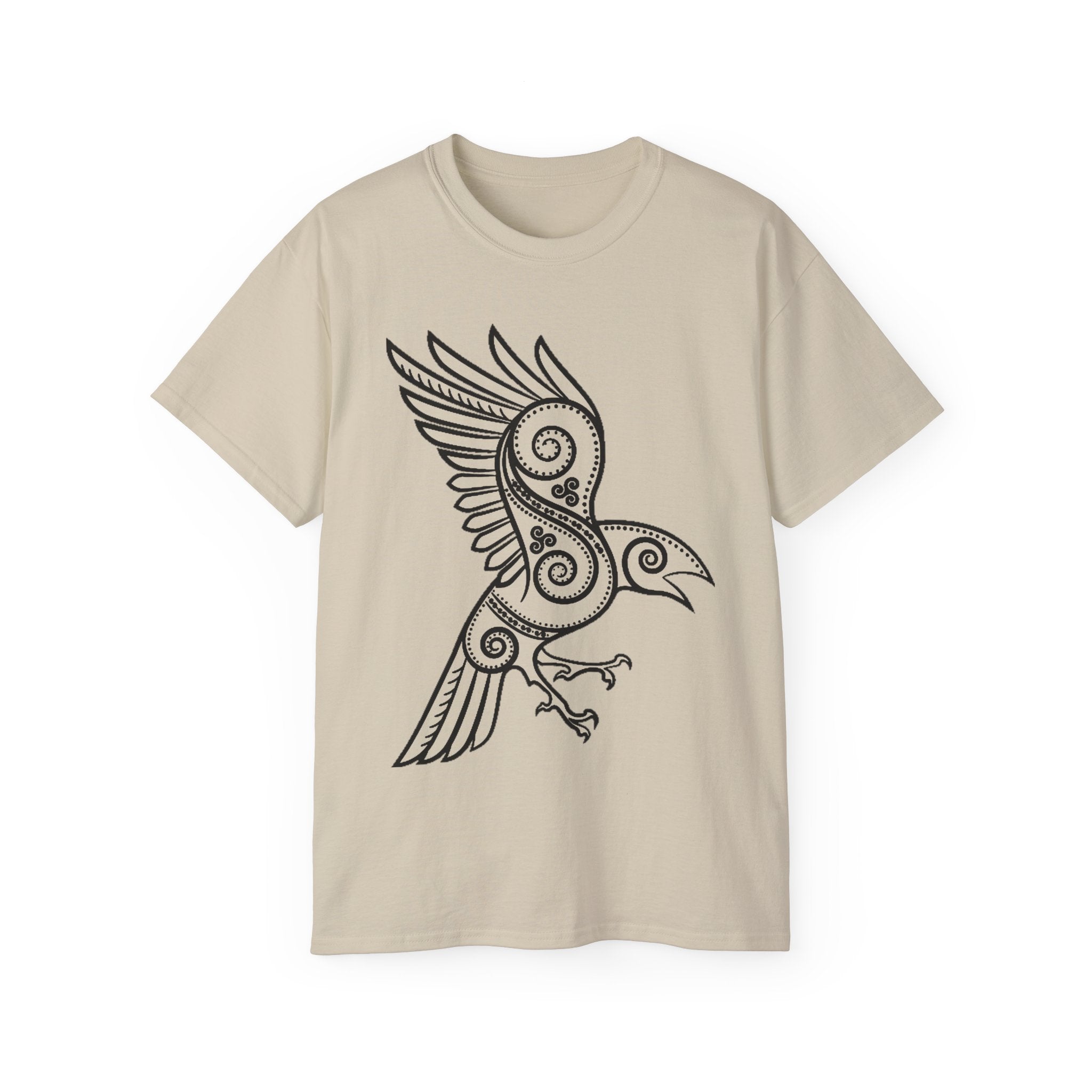 The Raven – Odin’s Messengers Cotton T-Shirt