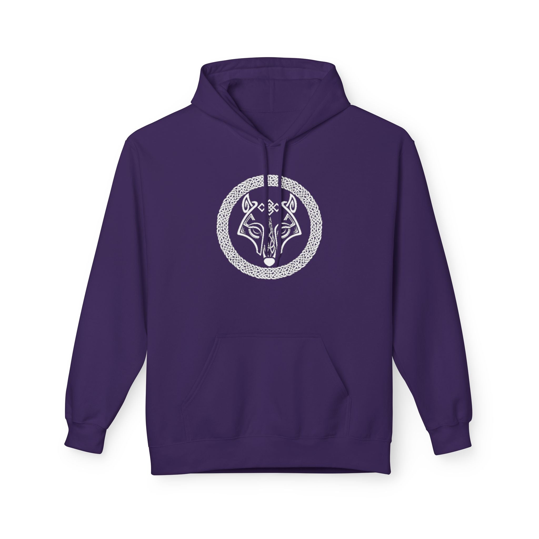 Wolf Knot Celtic Hoodie — Norse Viking Tribal -The Wolf – A Symbol of Power, Destruction, and Loyalty