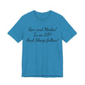 Graphic Tee — "Gov and Media! Is an OP! And Sheep follow!" Political Satire T‑Shirt